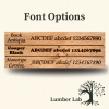 Oak Business Sign 290mm - Image 3