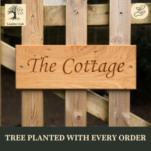 Oak House Sign 145mm