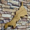 Cornwall Map Wall Art - Engraved - Image 6