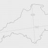Devon & Cornwall Oak Map Wall Art - Image 6