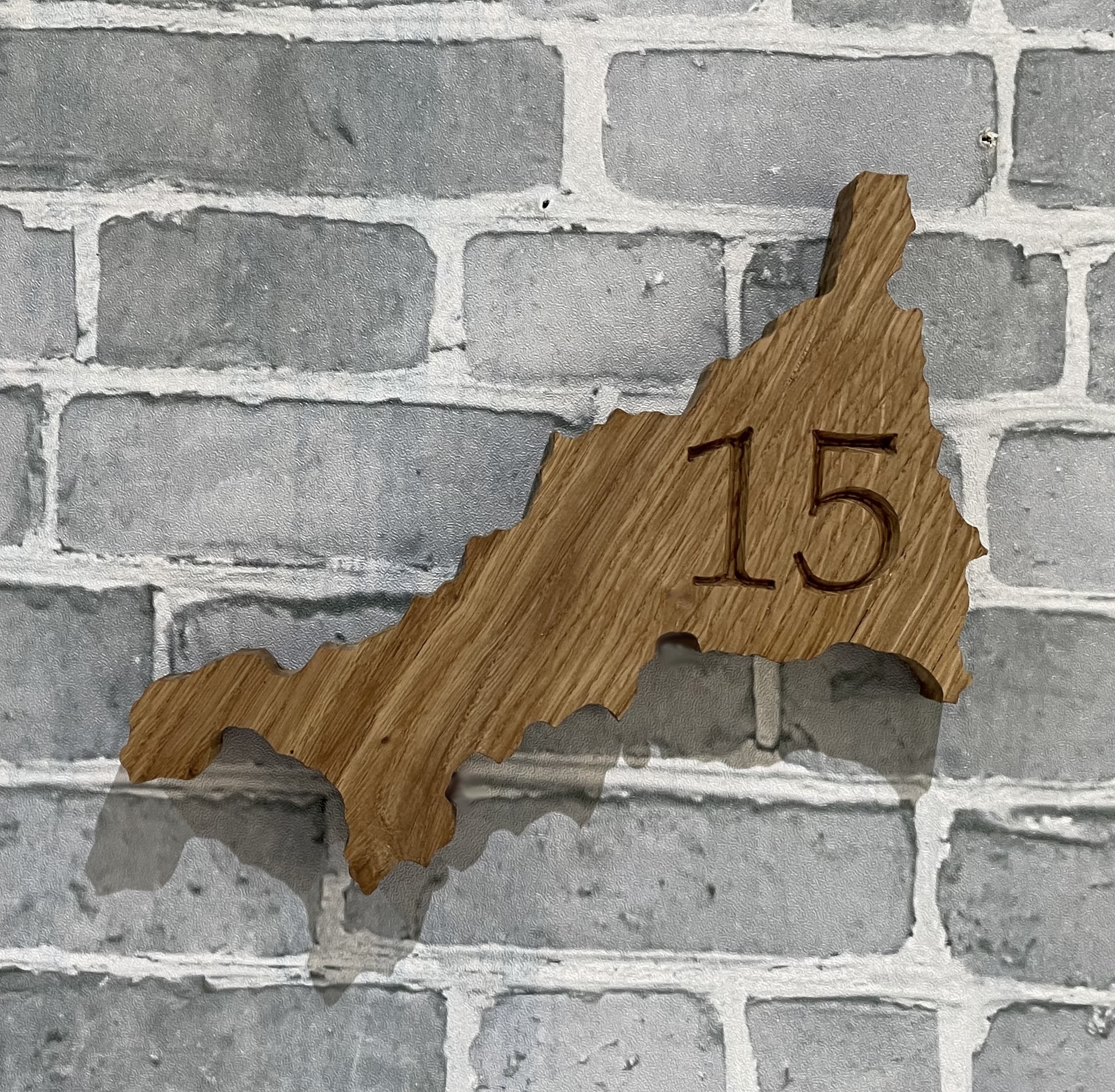 Cornwall Map House Sign - Image 3