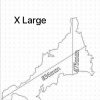 Cornwall My Home Oak Map Wall Art - Extra Large - Image 4