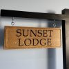 Hanging Oak House Sign 145mm - Image 10