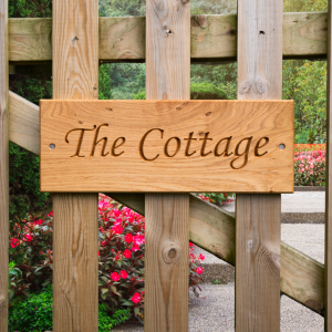 Oak House Sign 145mm